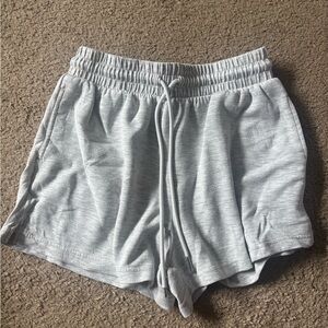 Women's Gray Casual Shorts